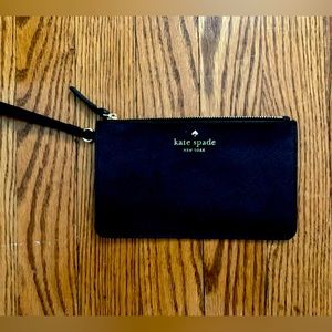 Kate Spade Black Wristlet